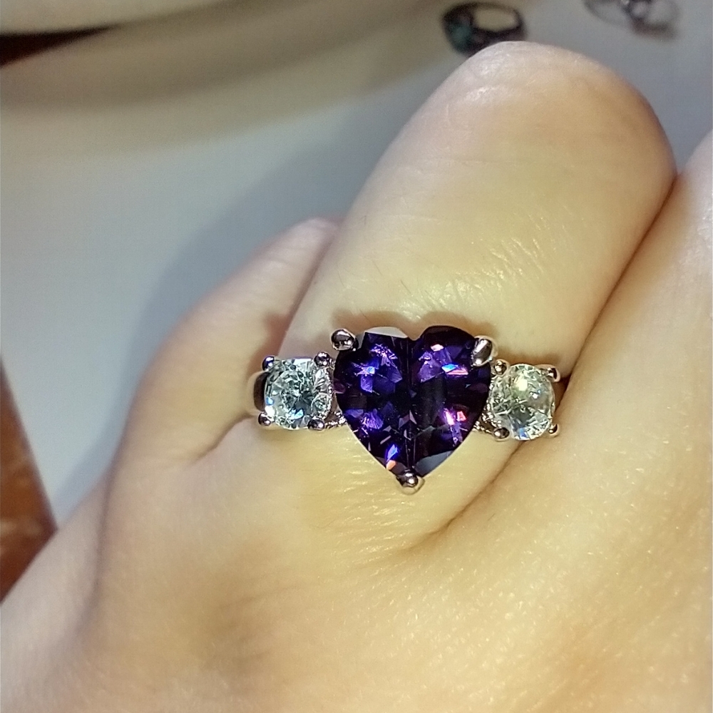 🔥 3/$24 Set of 3 purple rings